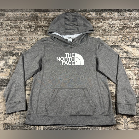 The North Face Tops - The North Face Women’s Charcoal Hoodie Size Large Excellent Condition